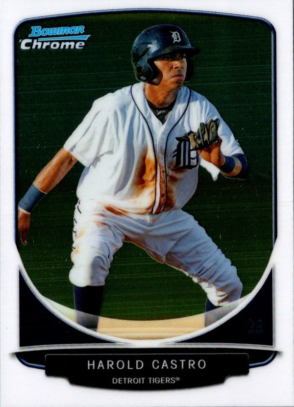 2013 Bowman Chrome Prospects Harold Castro #BCP32