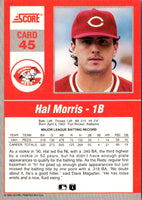 1992 Score Impact Players Hal Morris #45