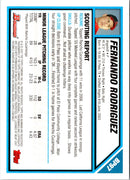 2007 Bowman Prospects Fernando Rodriguez