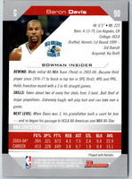 2004 Bowman Baron Davis #90