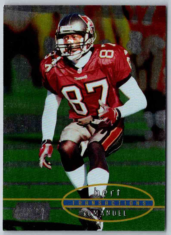 1997 Topps Stadium Club Football Bert Emanuel #42