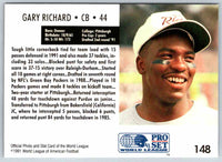 1991 Proset World League Gary Richard #148