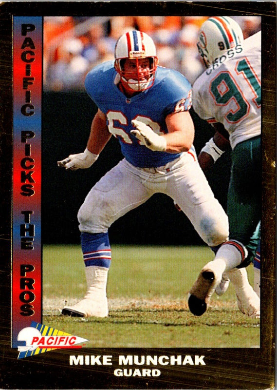 1992 Pacific Picks The Pros Mike Munchak #24
