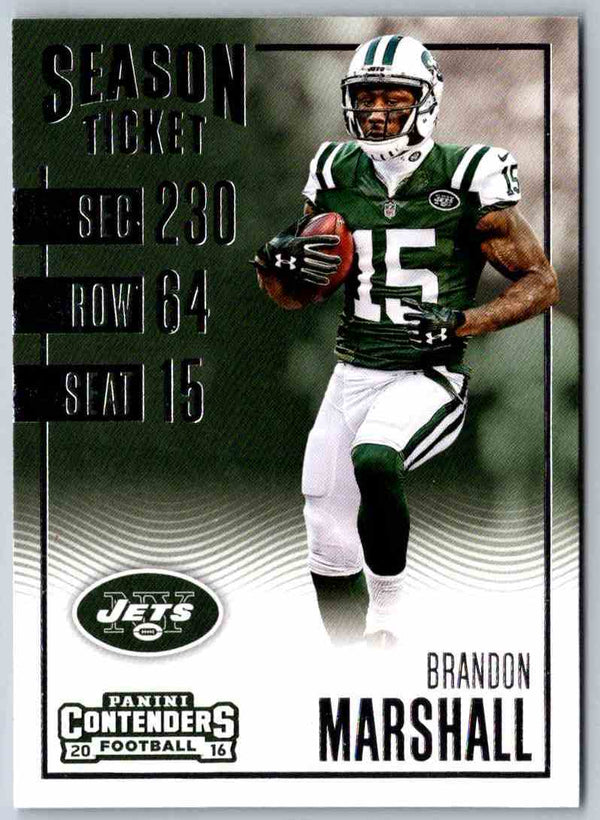 2016 Contenders Brandon Marshall #63