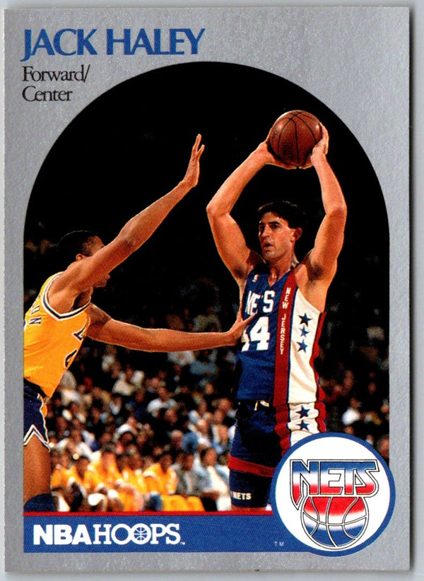 1990 Hoops Jack Haley #197 Rookie