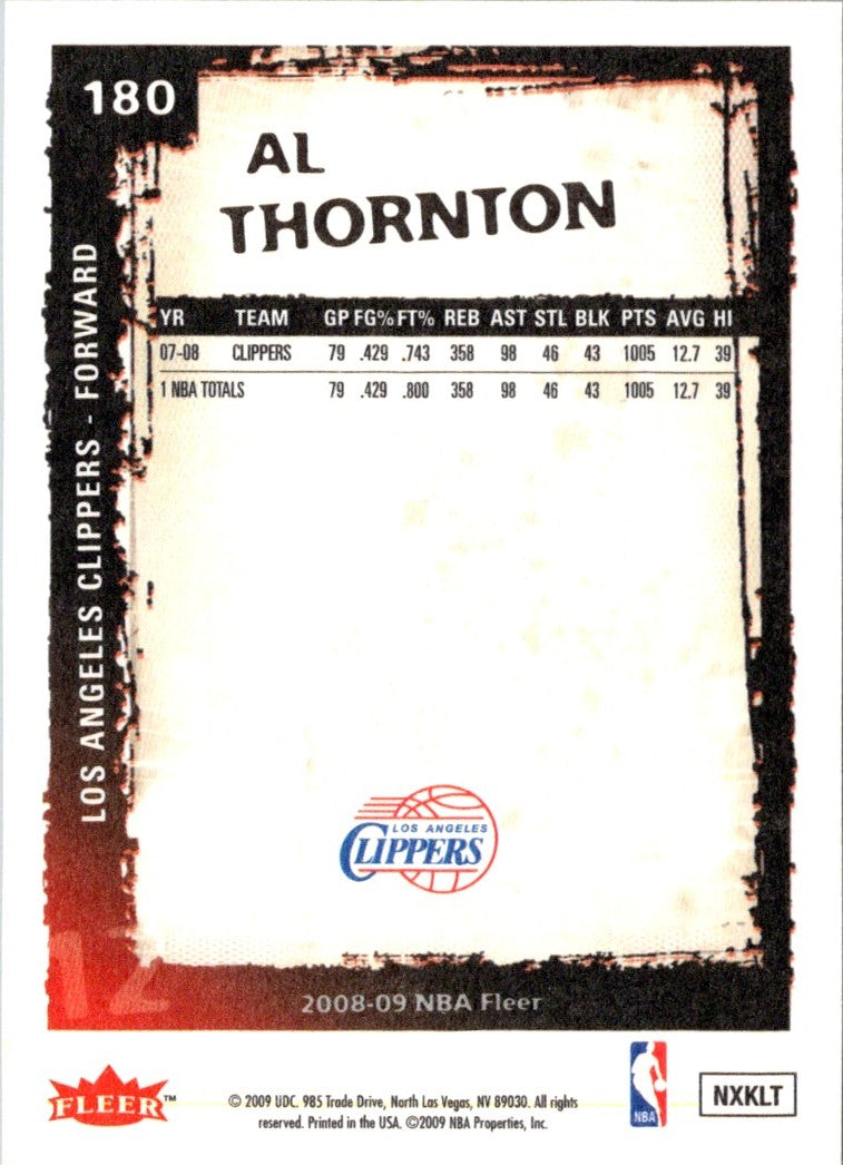 2008 Fleer Al Thornton