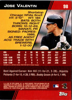 2001 Bowman's Best Jose Valentin #98