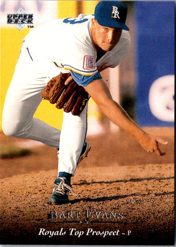 1995 Upper Deck Minors Bart Evans #56