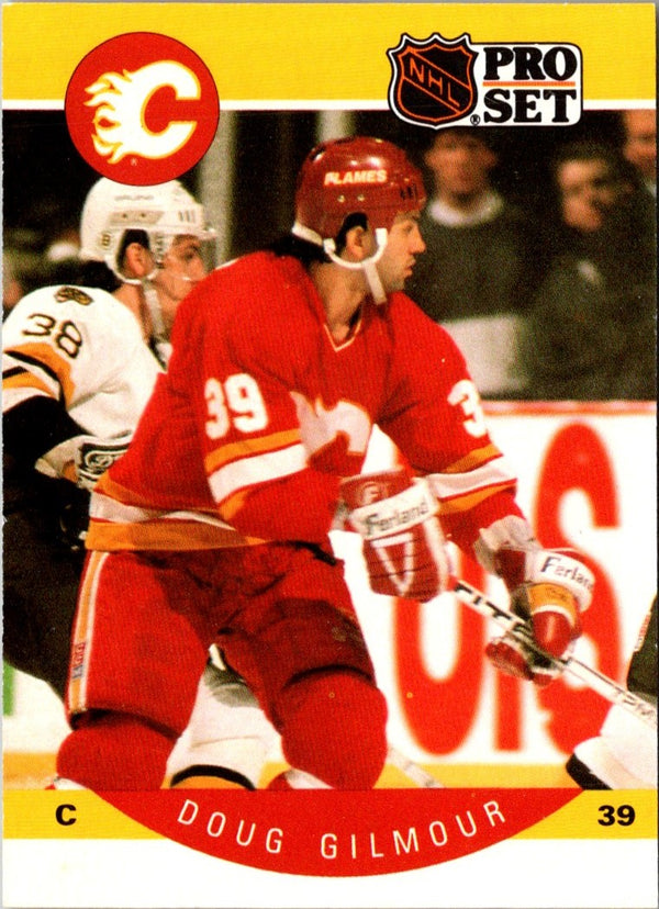 1990 Pro Set Doug Gilmour #34