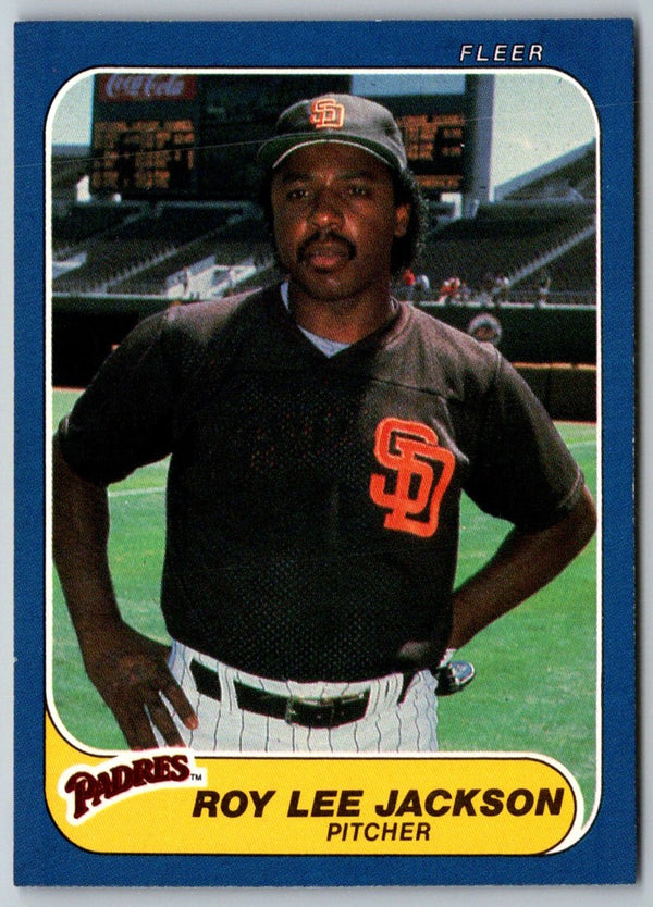 1986 Fleer Roy Lee Jackson #326