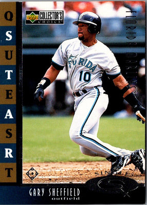 1998 Collector's Choice StarQuest Double Gary Sheffield #SQ28