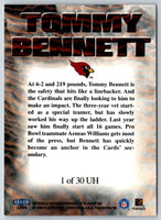 1999 Fleer Tradition Unsung Heroes Tommy Bennett #1UH
