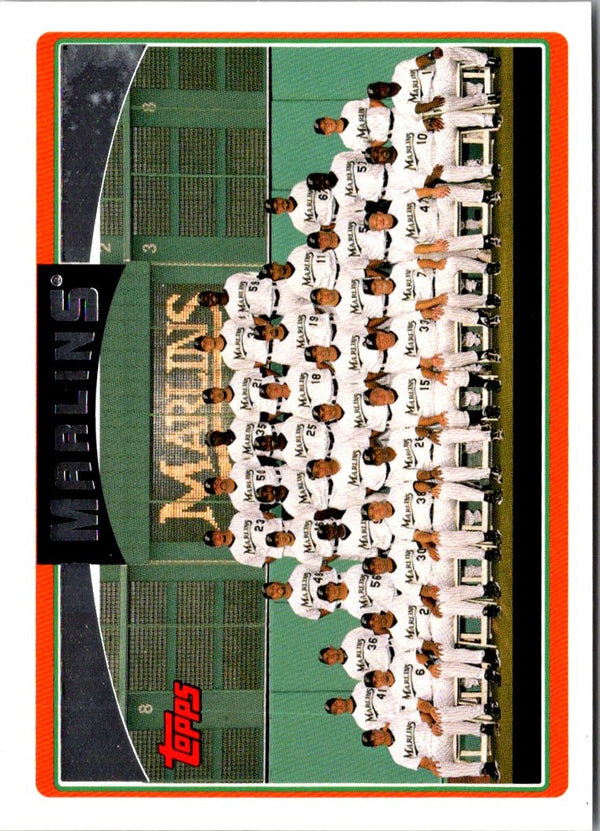 2006 Topps Florida Marlins #605