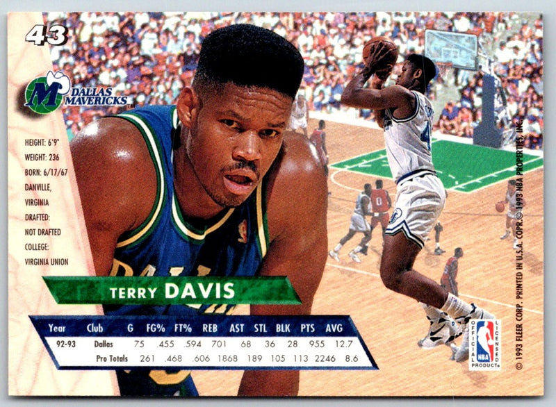 1993 Ultra Terry Davis