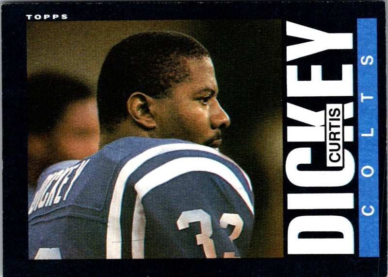 1985 Topps Curtis Dickey