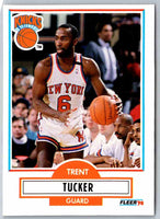 1990 Fleer Trent Tucker #129