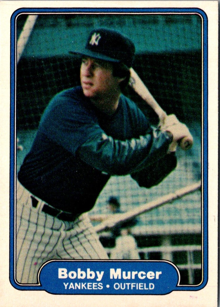 1982 Fleer Bobby Murcer