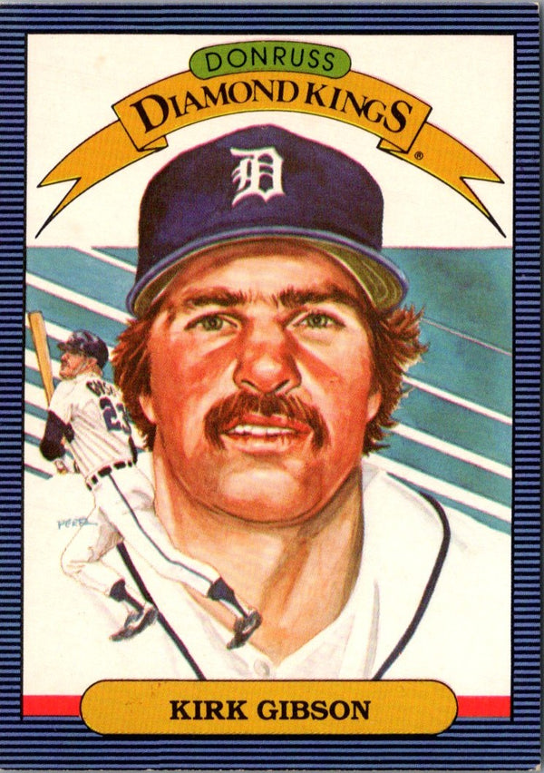 1986 Leaf Kirk Gibson #1