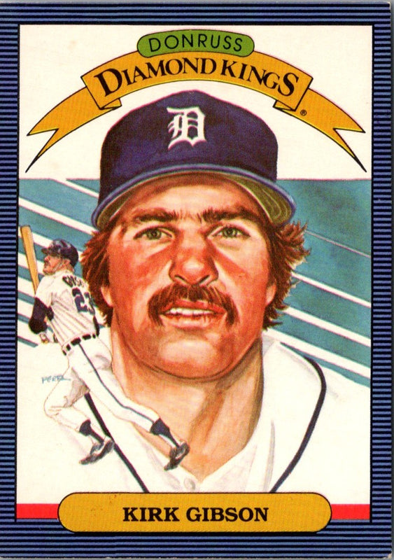1986 Leaf Kirk Gibson #1