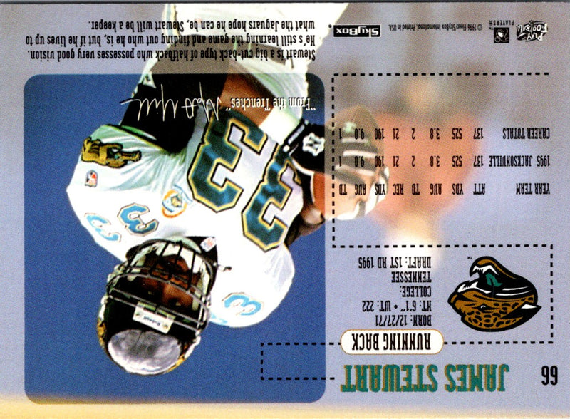 1996 SkyBox Impact James Stewart