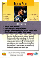 1995 Collector's Choice Update Junior Seau #U66