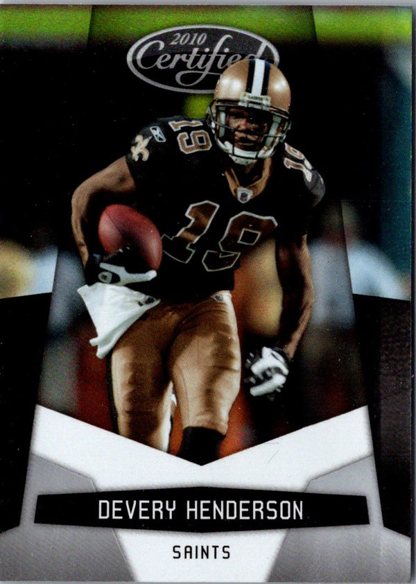 2010 Panini Certified Devery Henderson #92