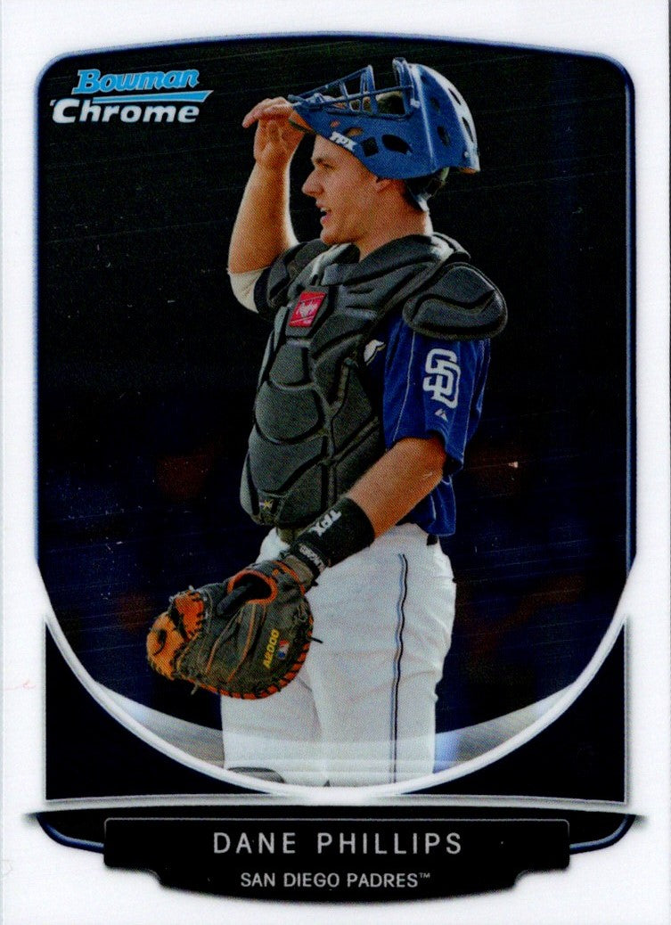 2013 Bowman Chrome Prospects Dane Phillips