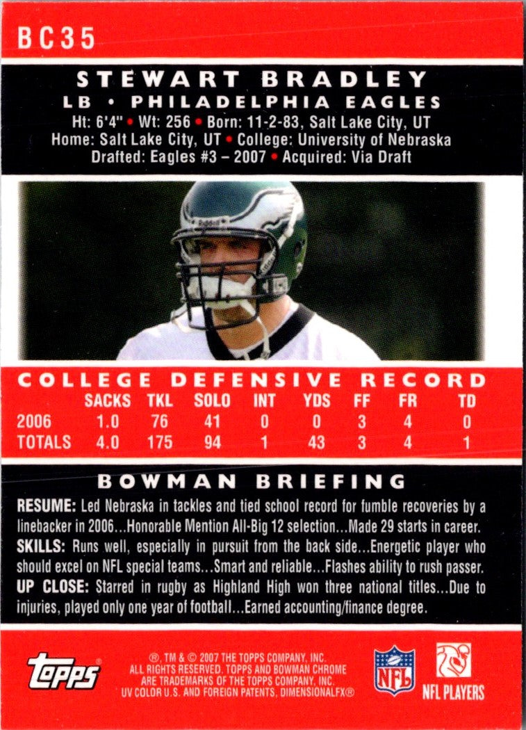 2007 Bowman Stewart Bradley