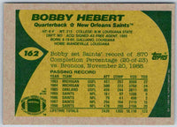 1989 Topps Bobby Hebert #162