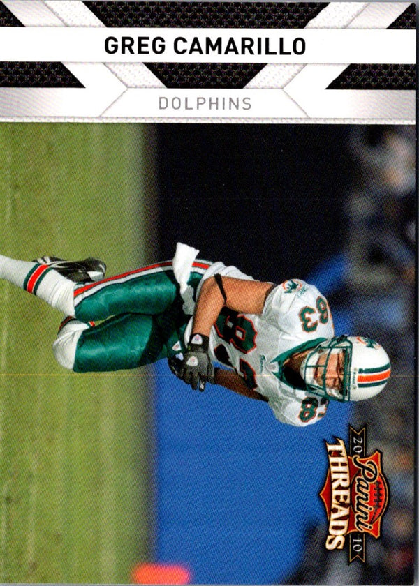 2010 Panini Threads Greg Camarillo #78