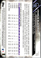 2016 Topps Chrome Charlie Blackmon #15