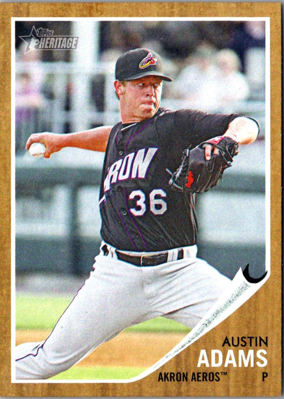2011 Topps Heritage Minor League Austin Adams #51