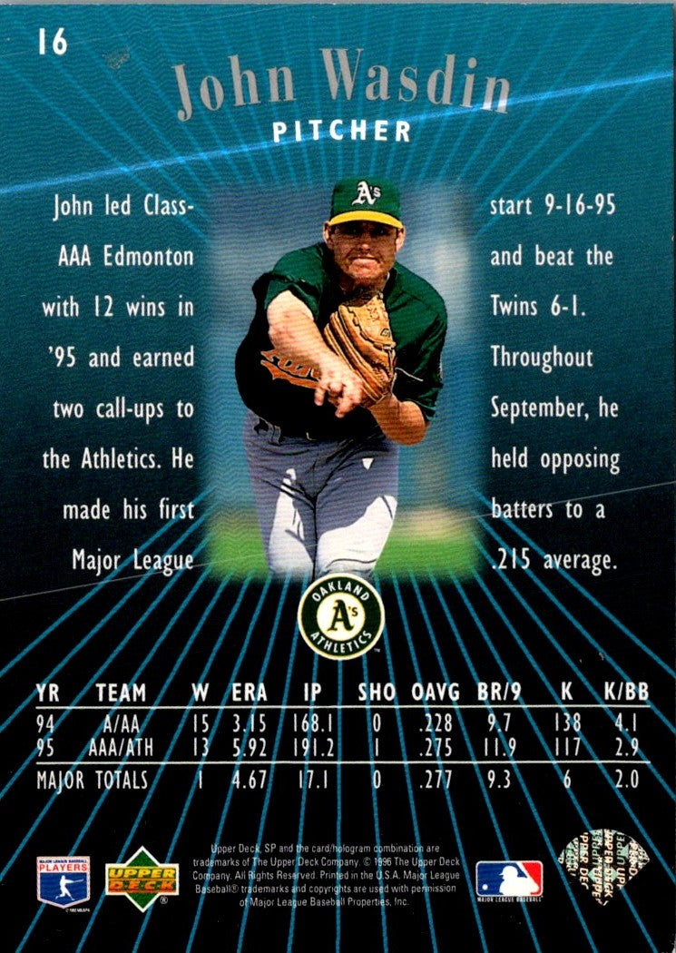 1996 SP John Wasdin