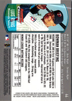 2000 Bowman Draft Picks & Prospects Chrome Luis Rivas #44