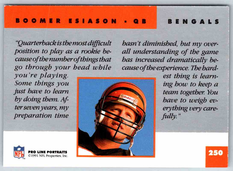 1991 ProLine Boomer Esiason