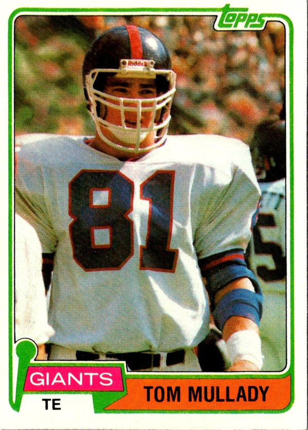 1981 Topps Tom Mullady #417 Rookie NM-MT