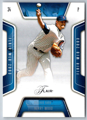 2003 Flair Kerry Wood #60