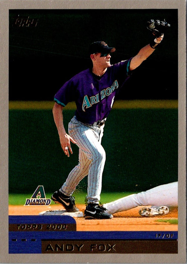 2000 Topps Andy Fox #263