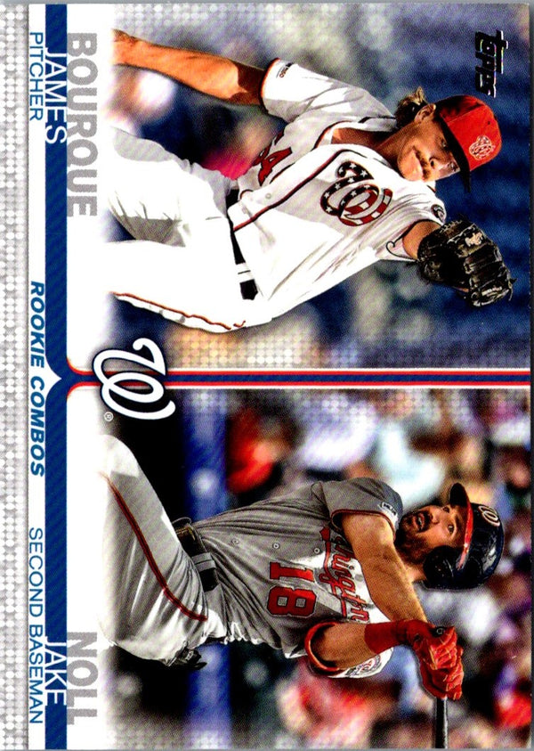 2019 Topps Update Jake Noll/James Bourque #US210