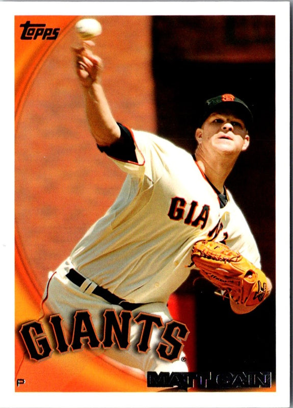 2010 Topps Matt Cain #531