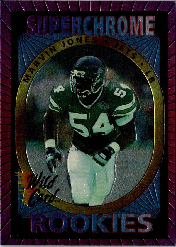 1993 Wild Card Superchrome Rookies Marvin Jones #27