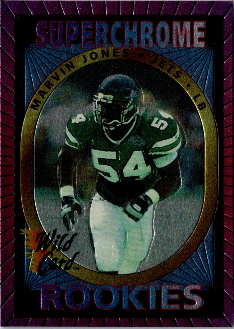 1993 Wild Card Superchrome Rookies Marvin Jones