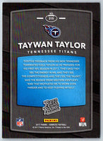 2017 Donruss Taywan Taylor #315 Rookie