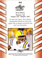 2013 Leaf Draft Kevin Minter #93