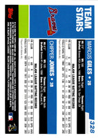 2006 Topps Marcus Giles/Chipper Jones #328