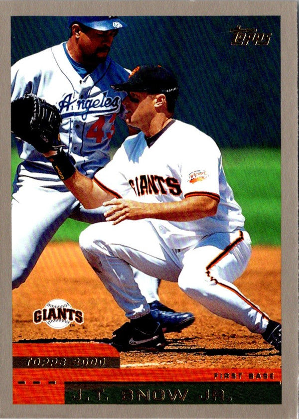 2000 Topps J.T. Snow #35