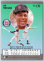 1991 Ultra Lou Whitaker #130