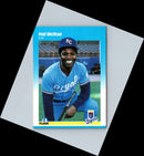 1985 Fleer Hal McRae