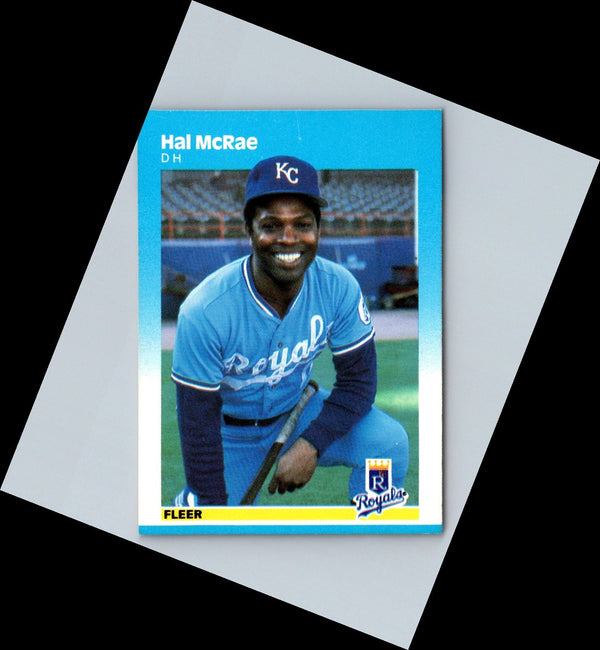 1985 Fleer Hal McRae #207