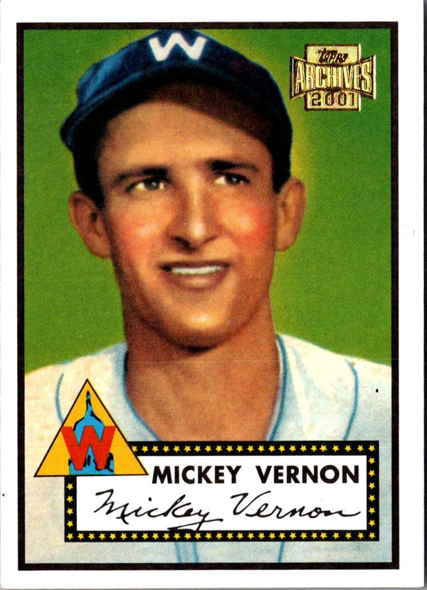 2001 Topps Archives Mickey Vernon #18